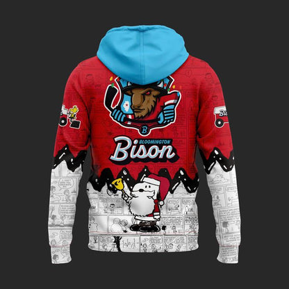 Bloomington Bison Peanuts Night 2025 - 2026 Hoodie