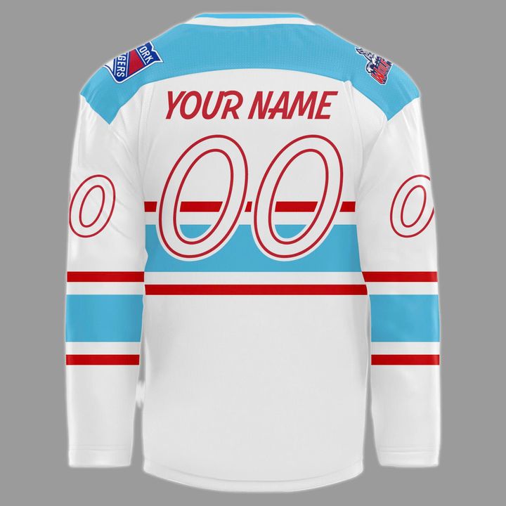 Bloomington Bison New 2025 - 2026 Hockey Jersey-White