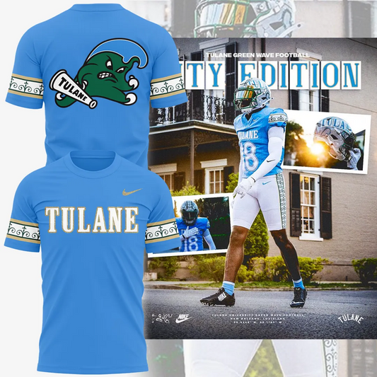 Special New Tulane City Edition Uniform T-Shirt
