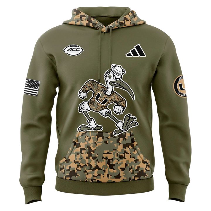 Hurricanes Military Camo Mode Hoodie 2025