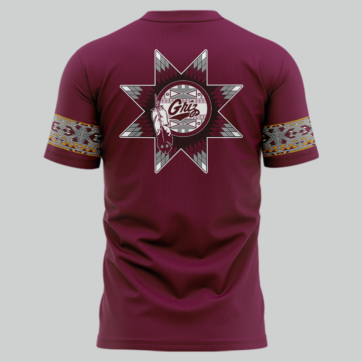 Montana Grizzlies football Native American Heritage Month T-Shirt