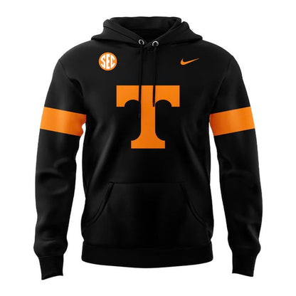 Special Edition Tennessee Football Wordmark Uniform BLack Hoodie V2.