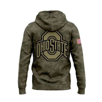 Ohio State Buckeyes Salute To Service Hoodie
