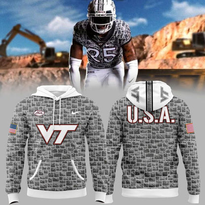Limited Edition Hoodie Virginia Tech Football 2025 for fans