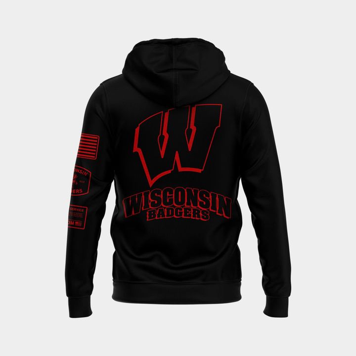 2025 Wisconsin Badgers football Coach Luke Fickell Limited Edition Hoodie