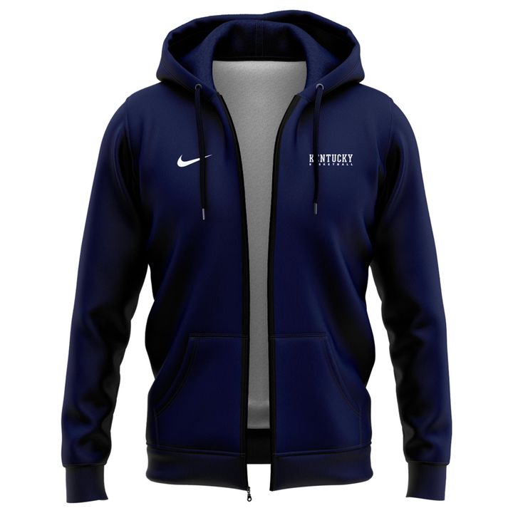Special New 2025 Coach Mark Pope Kentucky Wildcats Zip Hoodie