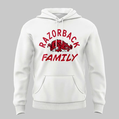 2026 Arkansas "Razorbacks Family" Hoodie v2