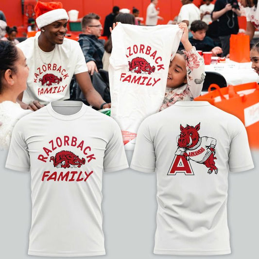 2026 Arkansas "Razorbacks Family" T-Shirt v2