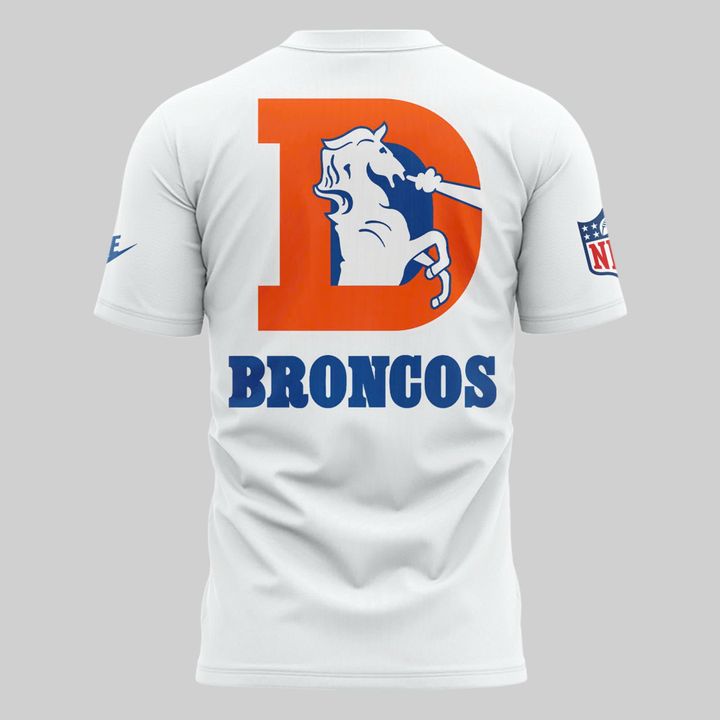 Denver Broncos 2026 "White Out" Limited Edition T-Shirt v3