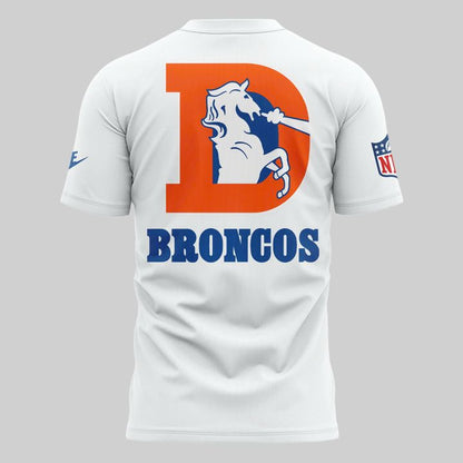 Denver Broncos 2026 "White Out" Limited Edition T-Shirt v3