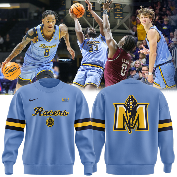 Special 2025 Powder Blue Uniform Murray State Men's Basketball Sweatshirt