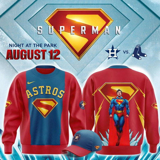 Houston Astros x Superman Night At The Park Sweatshirt