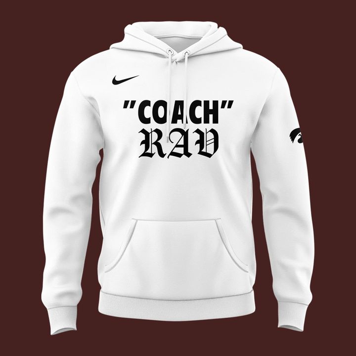 Limited edition Hoodie Honoring Coach Raveling Iowa Hawkeyes men's basketball for fans