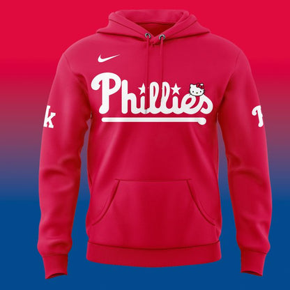 Limited Edition Philadelphia Phillies x Hello Kitty Night Hoodie 2026