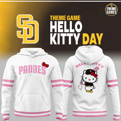 SD Padres 2026 Hello Kitty Day Hoodie - Limited Edition