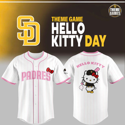SD Padres 2026 Hello Kitty Day Jersey - Limited Edition