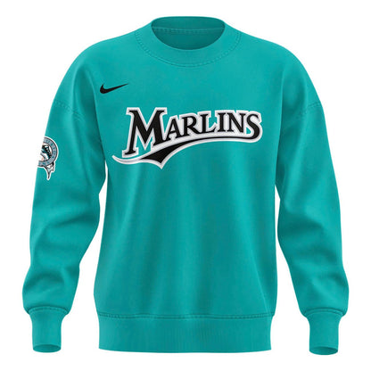 Limited Edition Miami Marlins Sweatshirt "classic logo" for fans
