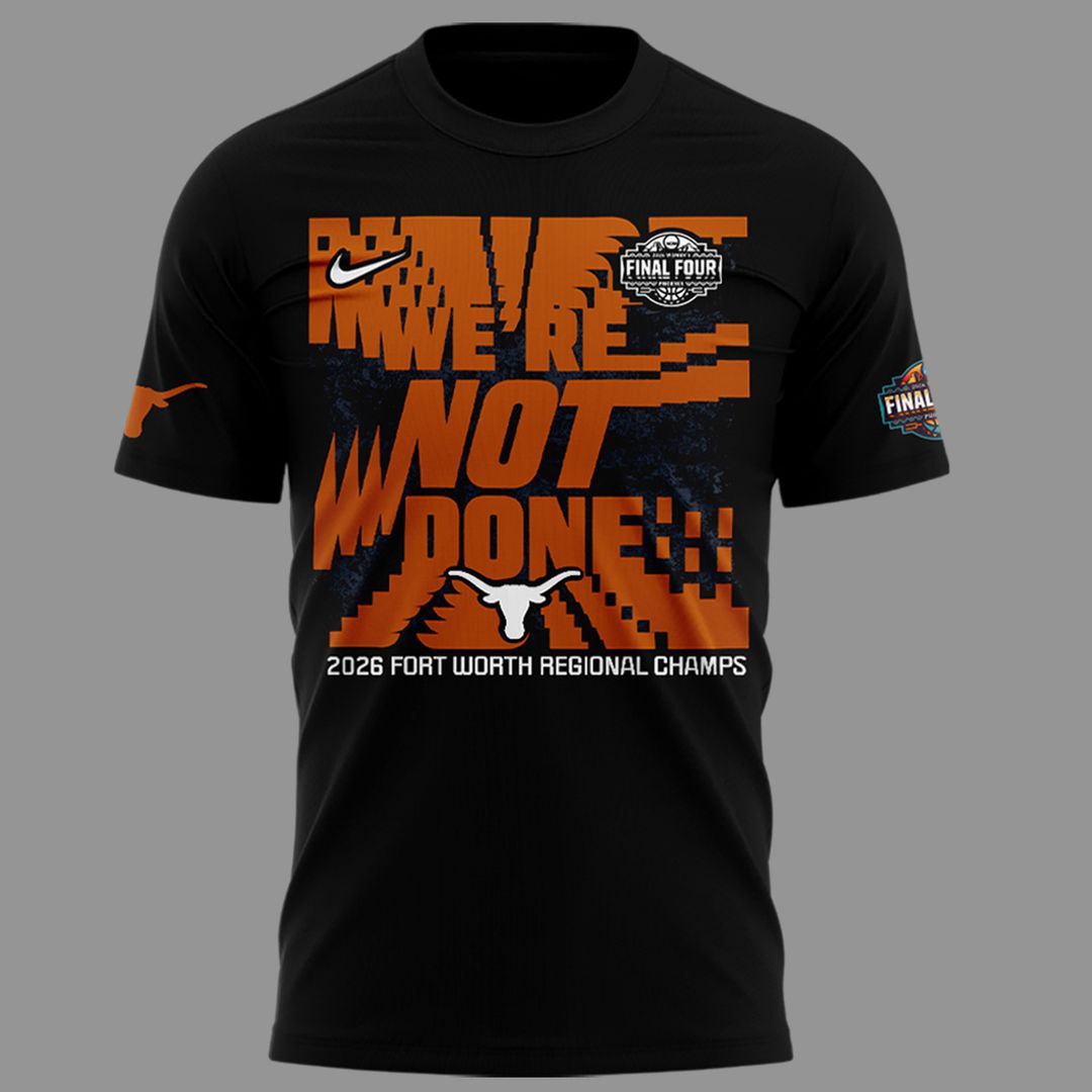 Texas Longhorns 2026 NCAA Women's Basketball Tournament March Madness Final Four T-Shirt