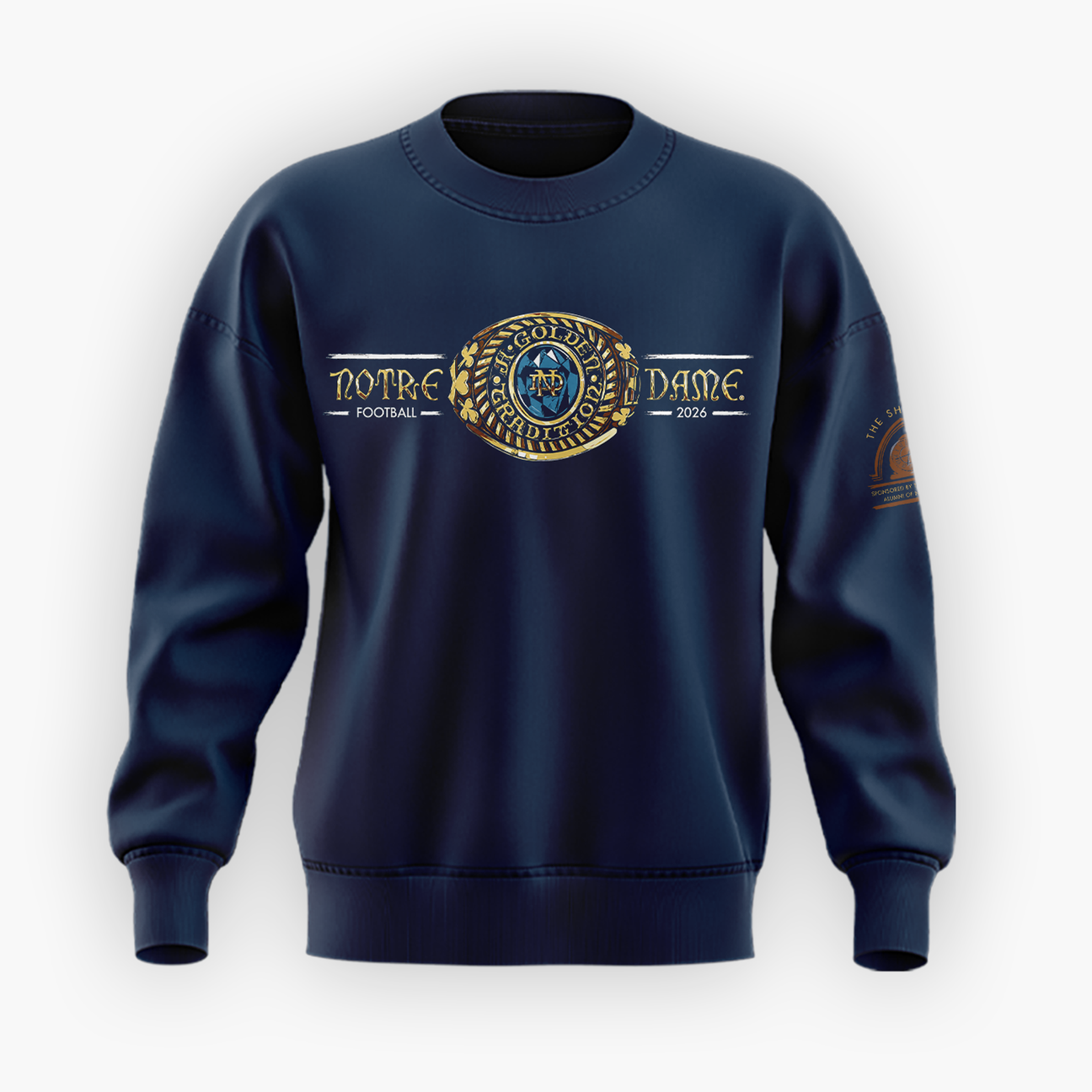 Limited edition Notre Dame Fighting Irish "The Shirt" 2026 - Sweatshirt