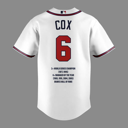 In Memory Bobby Cox Jersey