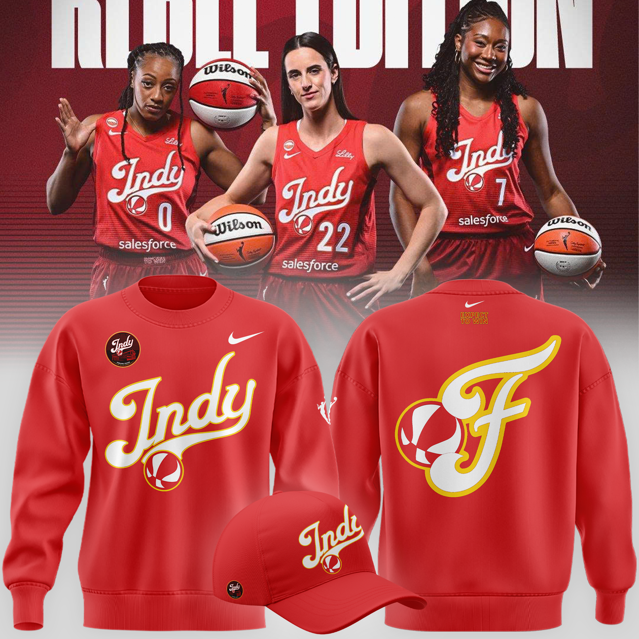 Limited Edition Indiana Fever 2026 SWEATSHIRT