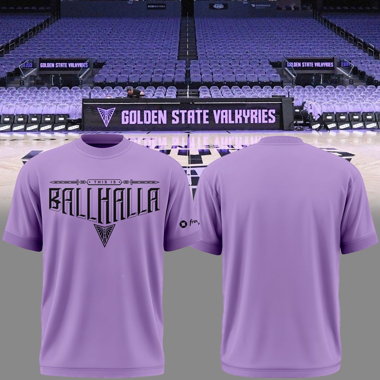 Golden State Valkyries "This is Ballhalla" 2026 Limited Edition T-shirt