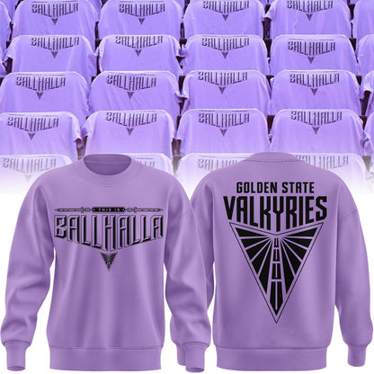 2026 Limited edition Sweatshirt "BALLHALLA" Golden State Valkyries