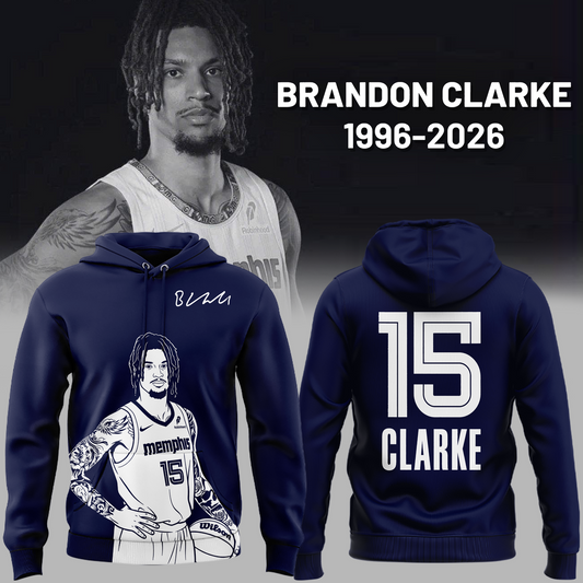 Memphis Grizzlies Brandon Clarke #15 Hoodie