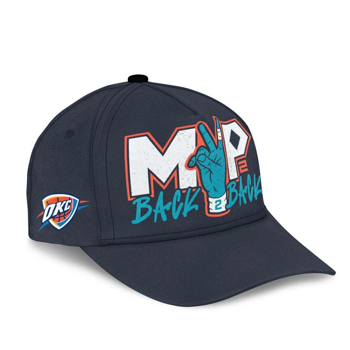 OKC Thunder 2026 MVP Back 2 Back Signature T-shirt