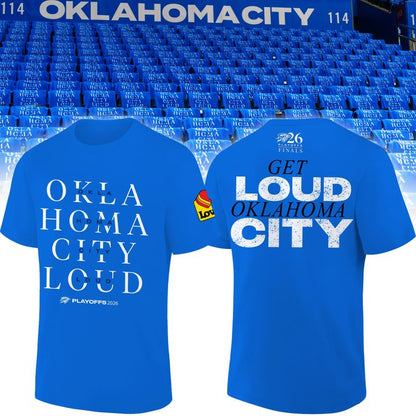 1. OKC Thunder Game 1 WCF Blue Shirt