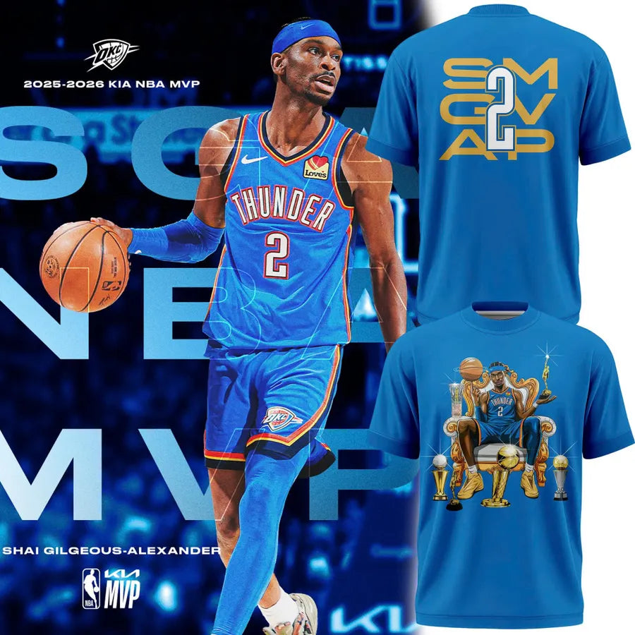 Limited Edition OKC Backtoback Mvp 25-26 Shirt