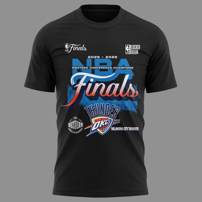 Exclusive Oklahoma City Thunder Finals - OKC Western Conference Champions T-Shirt
