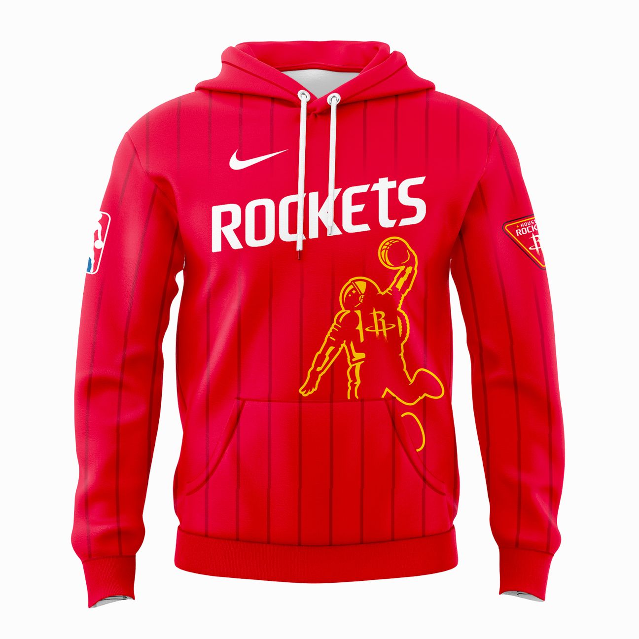 Houston Rockets 2026 New Logo Hoodie - Red