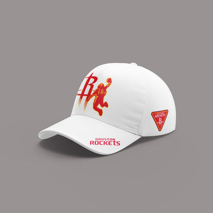 Houston Rockets 2026 New Logo Hoodie - White