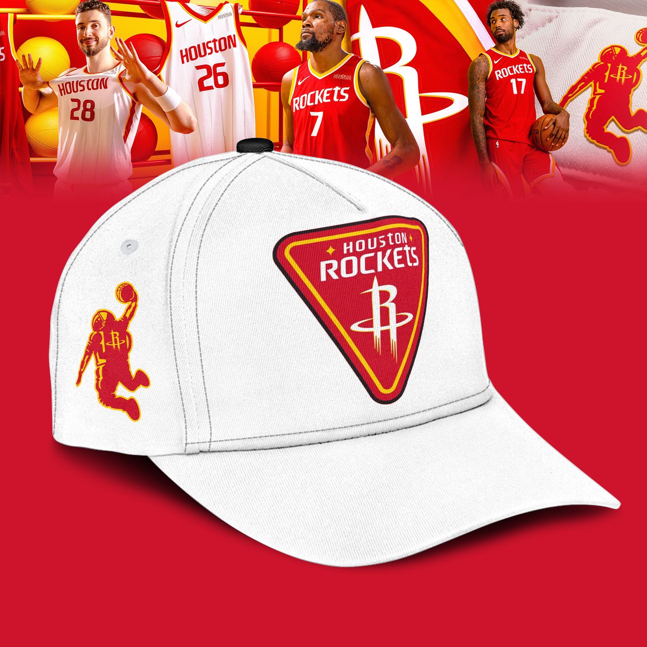 Houston Rockets Clutch City Jersey - White