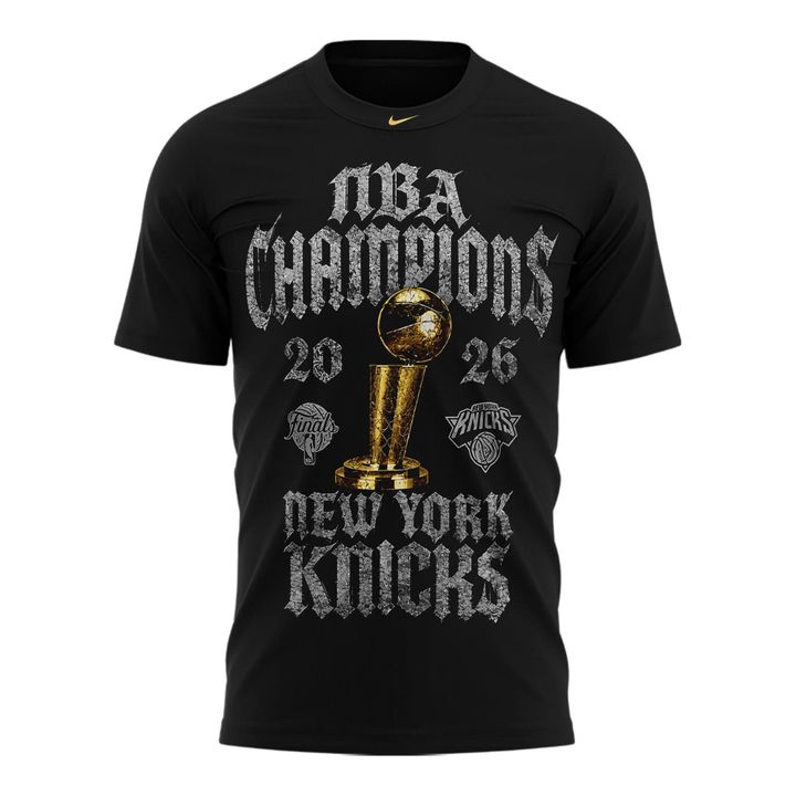 Unisex New York Knicks 2026 Finals Champions Locker Room T-Shirt