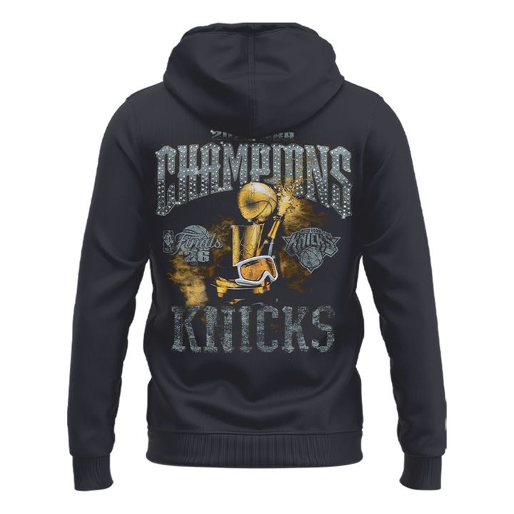 2026  Finals Champions Limited Edition On Court Zip Hoodie - Gray