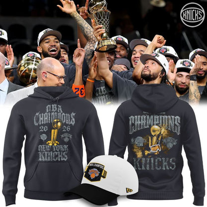 2026  Finals Champions Limited Edition On Court Hoodie - Gray
