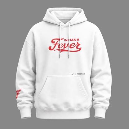 Indiana Fever Everyone Watches Womens Sports Hoodie White