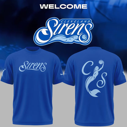 Cleveland Sirens Blue T-Shirt