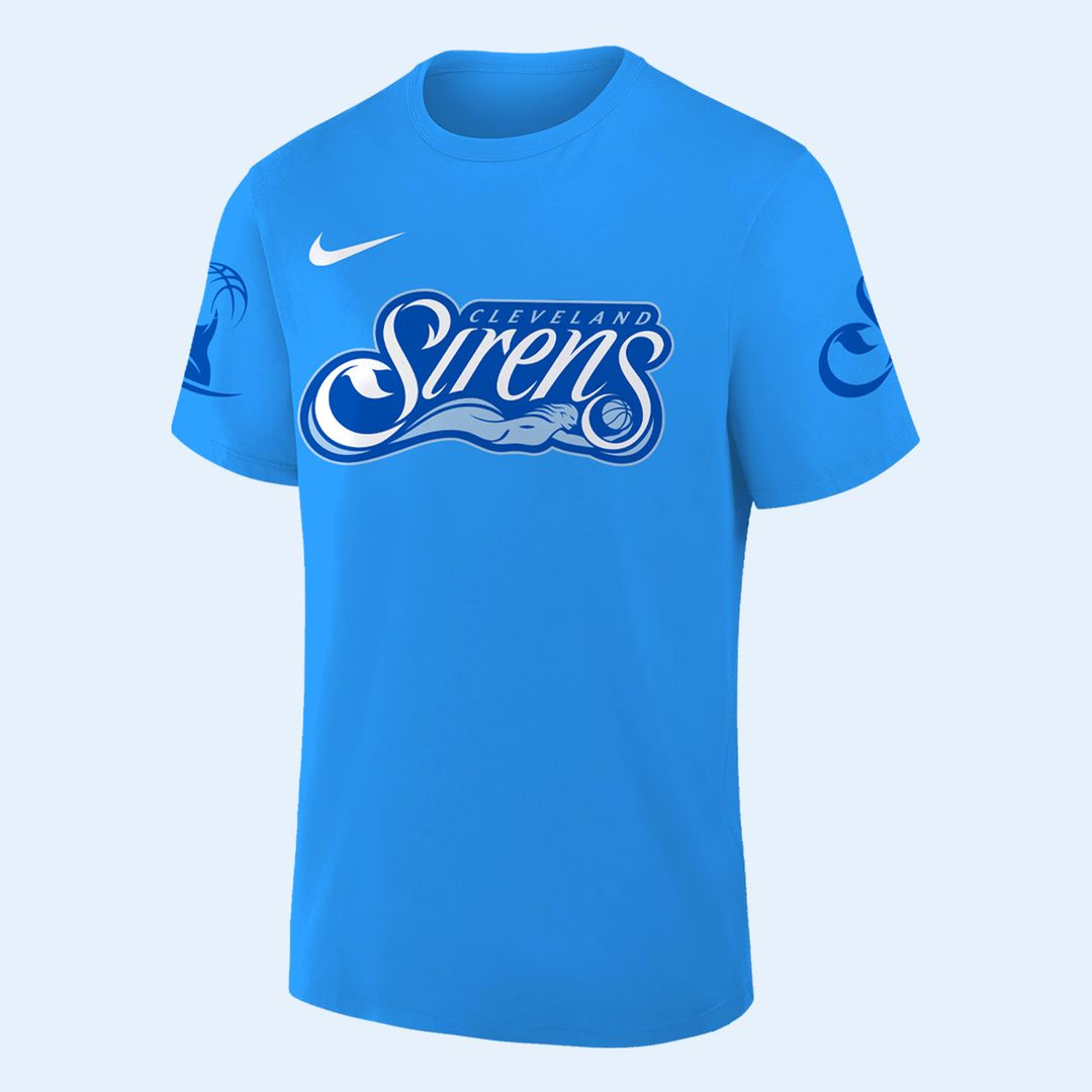 Cleveland Sirens Royal Blue T-Shirt