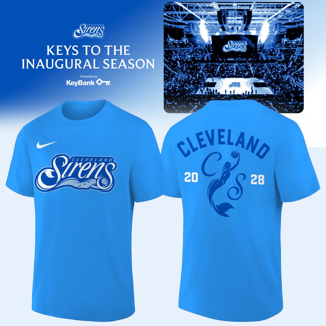 Cleveland Sirens Royal Blue T-Shirt
