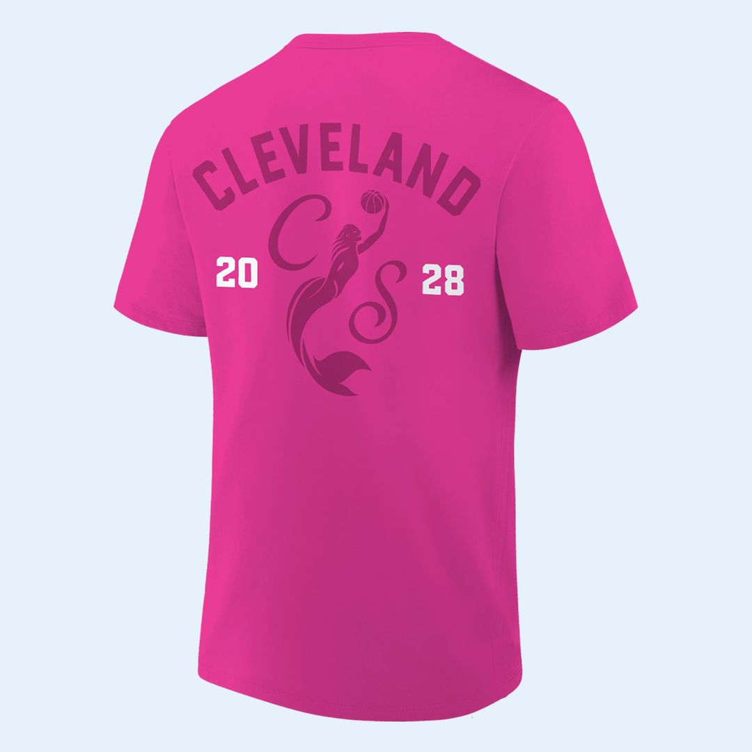 Cleveland Sirens Pink T-Shirt