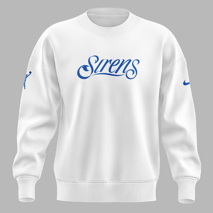 Cleveland Sirens WNBA White Sweatshirt