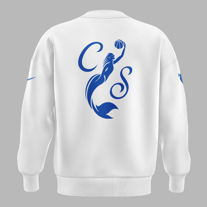 Cleveland Sirens WNBA White Sweatshirt