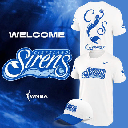 Exclusive T-Shirt Logo Print Cleveland Sirens