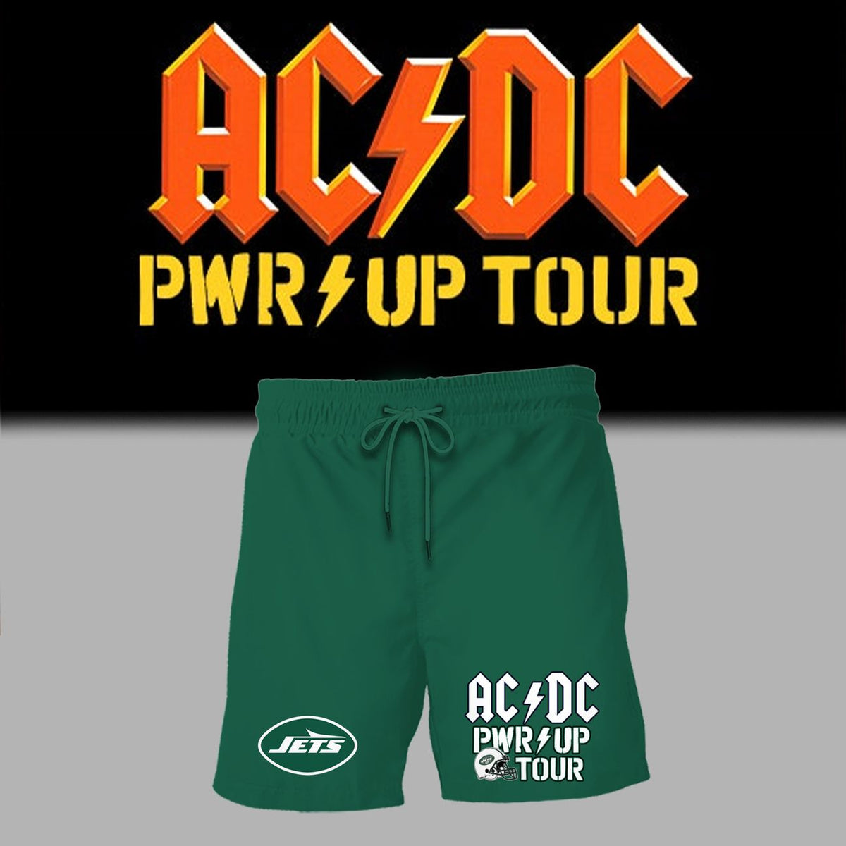 01. Perfect Shirt AC/DC x New York Jets - POWER UP TOUR 2026 T-Shirt