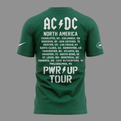 01. AC/DC x New York Jets - POWER UP TOUR 2026 T-Shirt