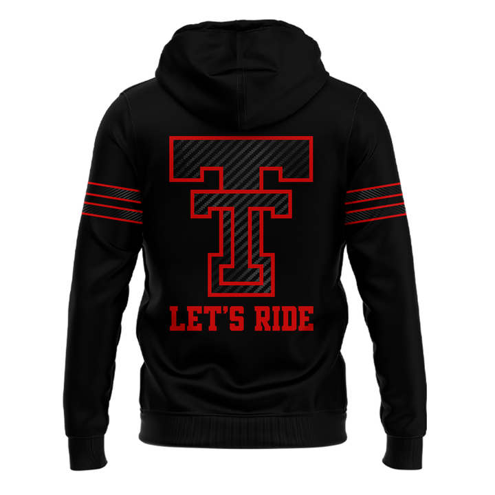 Limited Edition Texas Tech Football " Let's Ride " 2026 Hoodie