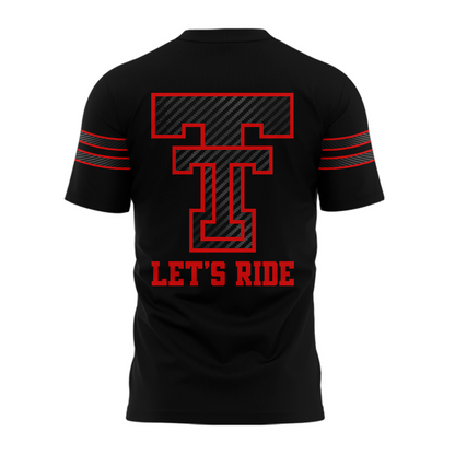 Limited Edition Texas Tech Football " Let's Ride " 2026 T-Shirt